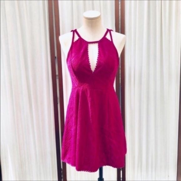 Free People Miss Connections Lace Cutout Dress - Picture 3 of 6